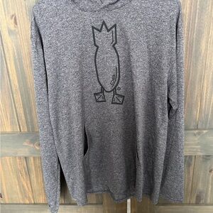 Gildan Heather Gray Graphic Pullover